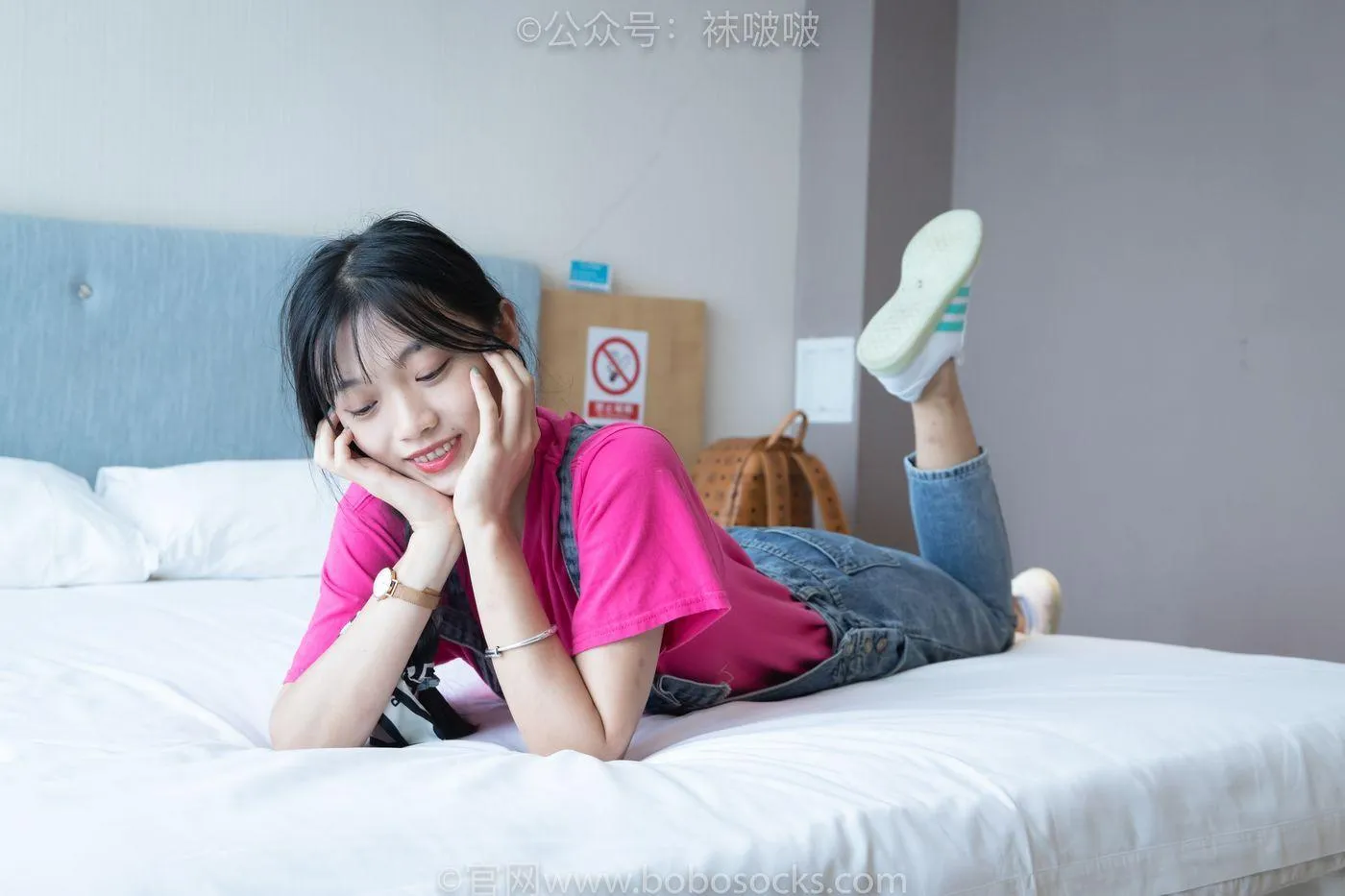 [BoBoSocks袜啵啵]NO.024 涵涵-板鞋、白棉袜、裸足 [134P]插图7